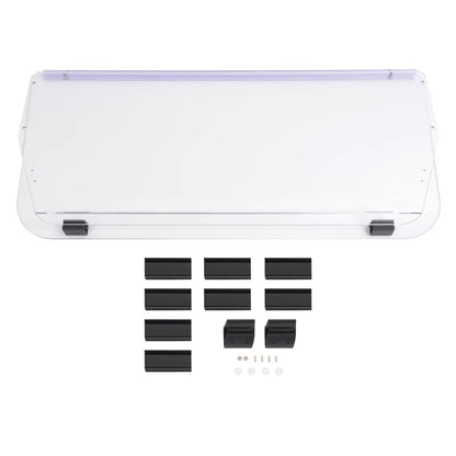 Solidspare For 16+ Evolution Classic Forester Golf Cart Windscreen Clear Vented Windshield
