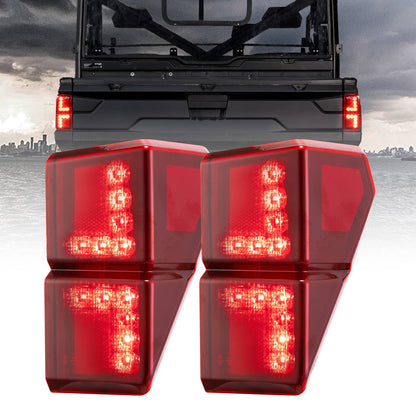 Solidspare UTV Left Right Rear Tail Light for Polaris Ranger 1000 XP/Crew 2018-2025 2413766