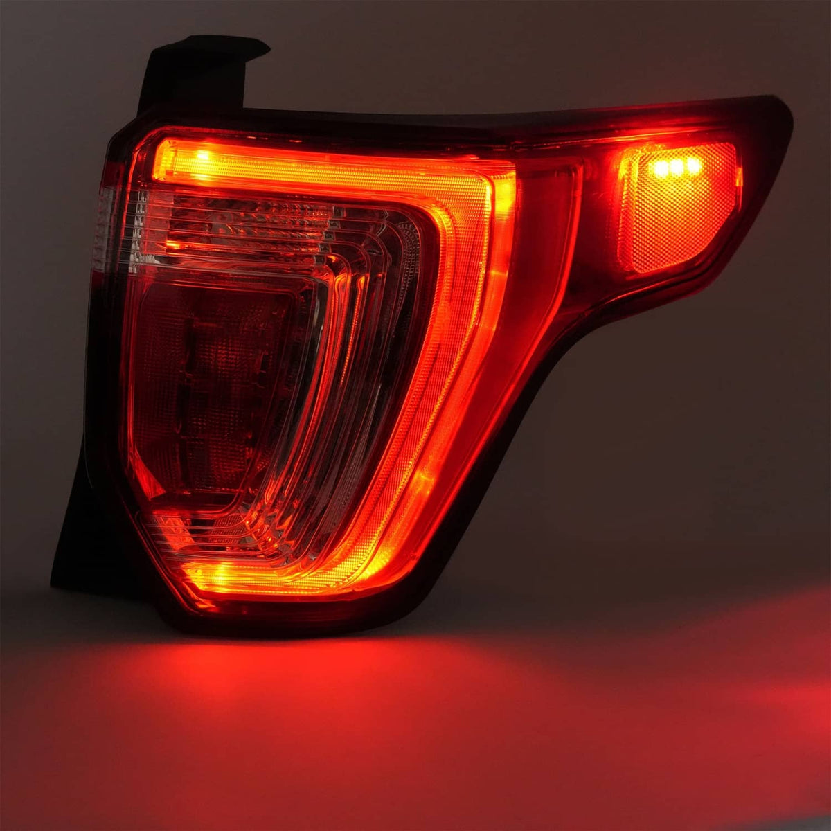 Solid Spare For Ford Explorer 2016 2017-2019 LED Tail Light Brake Lamp Passenger Right Side