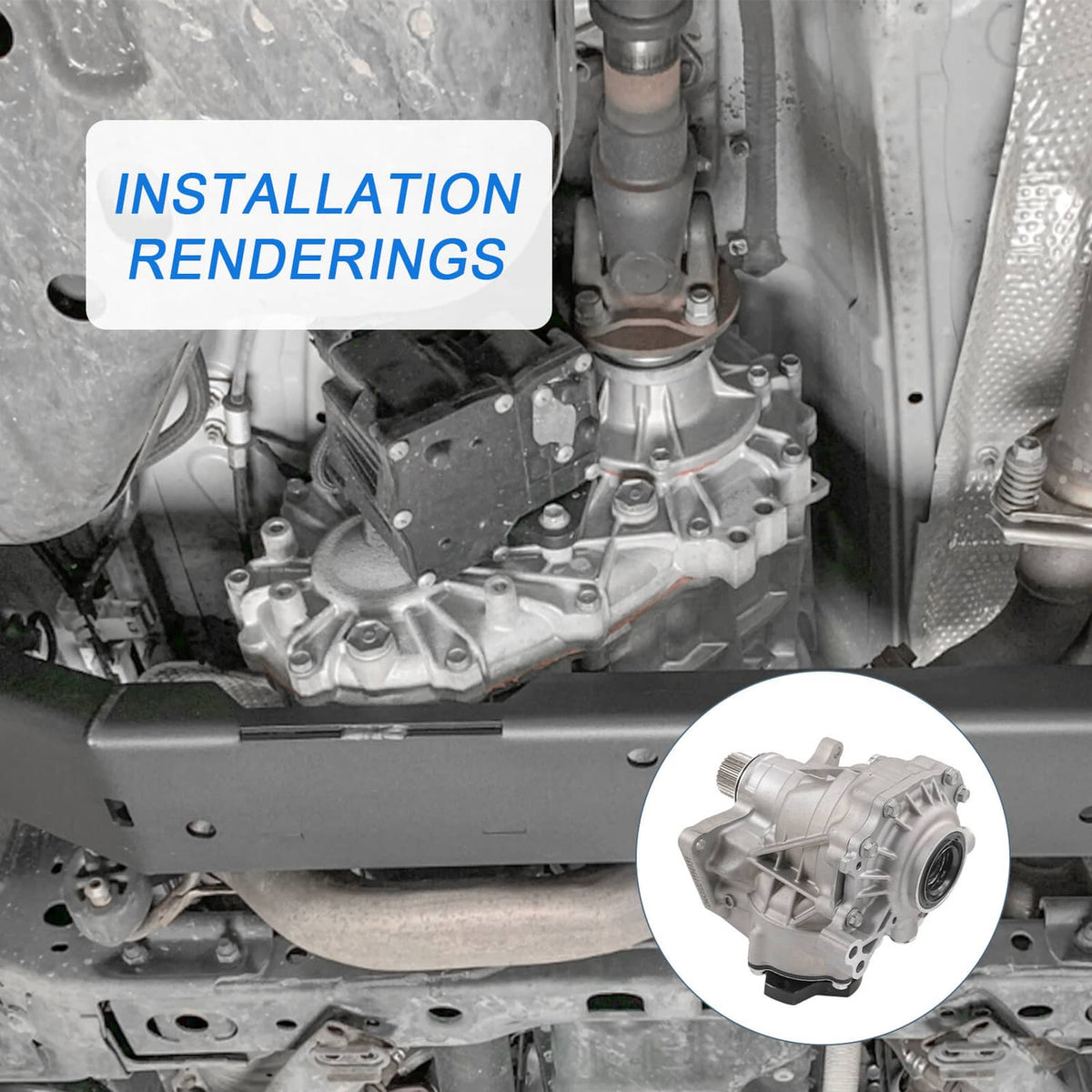 Solidspare Transfer Case For Nissan Murano Pathfinder Infiniti JX35 QX60 3.5L 33100-3KA0B