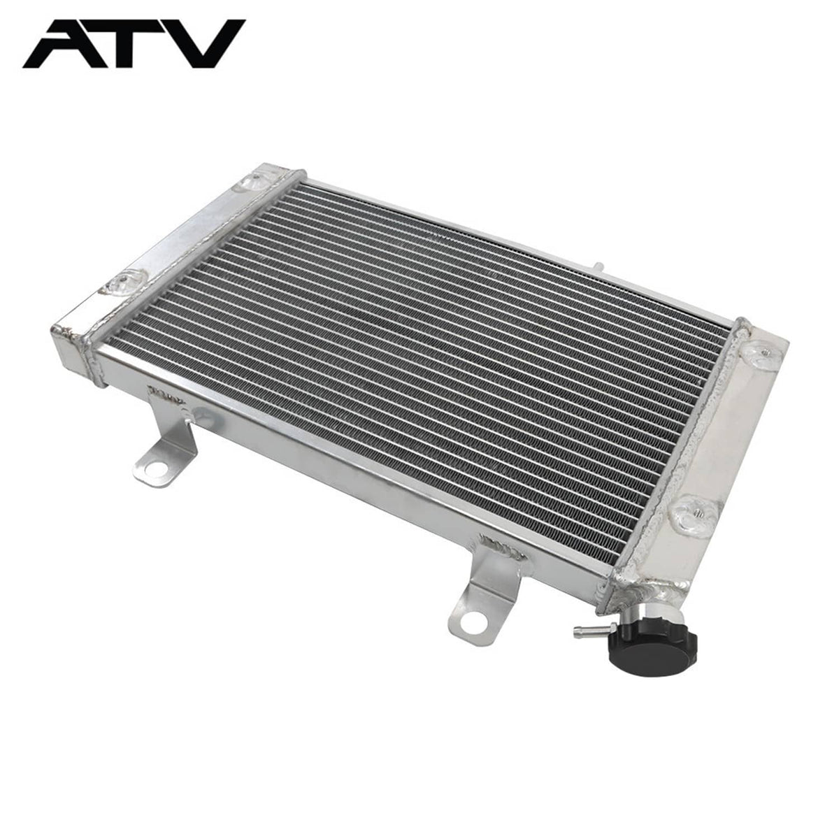 Solidspare Aluminum Radiator For Yamaha Rhino 700 2008-2013 09 10 11 All Engine YXR700F 4x4