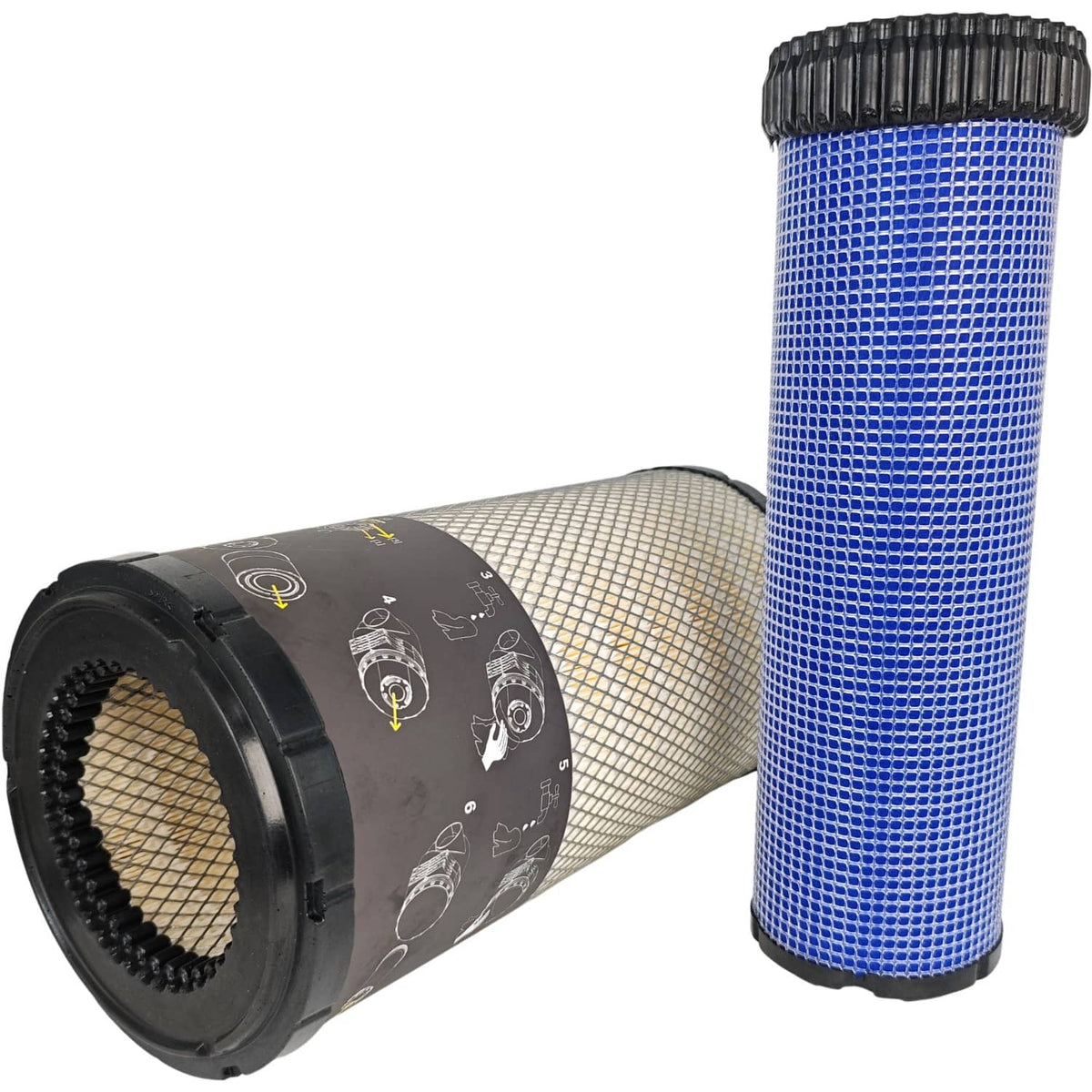 Solid Spare 7386224 7386225 Air Filter Kit for Bobcat Loader S62 S64 S66 S76 T62 T64 T66 T76