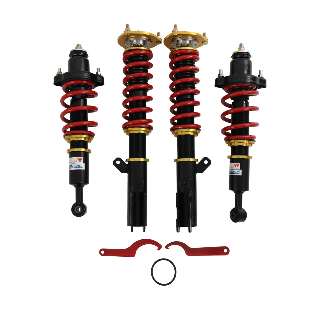 Solidspare Coilover Struts For 08-16 Mitsubishi Lancer & Ralliart CY2A CZ4A Front & Rear