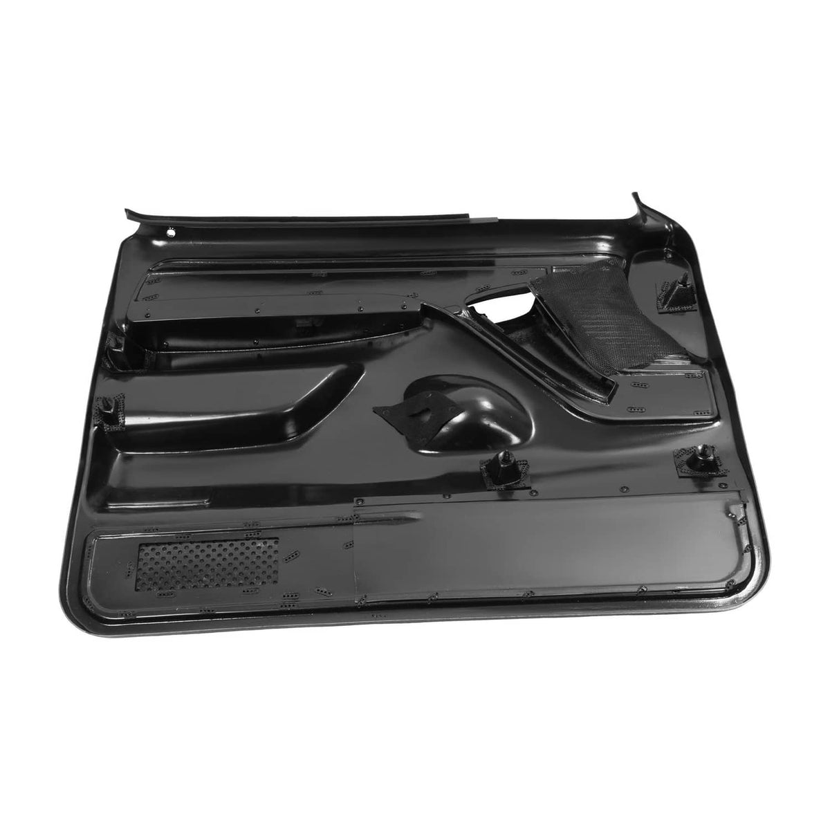 Solid Spare Inner Door Panels For Ford F150 F250 F350 92-97 /Bronco 92-96 Pair Black