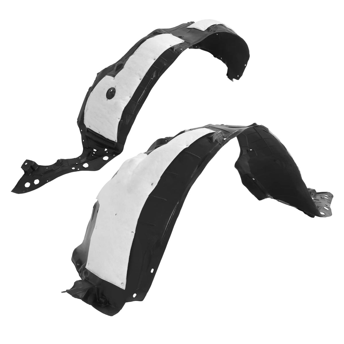 Solid Spare Fits Nissan Maxima 2016-23 Front Left&Right Fender Liner Set W/Insulation Foam