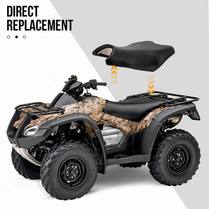 Solidspare Black ATV Complete Seat For 2003 2004 2005 Honda Rincon 650 TRX650FA 4x4 New