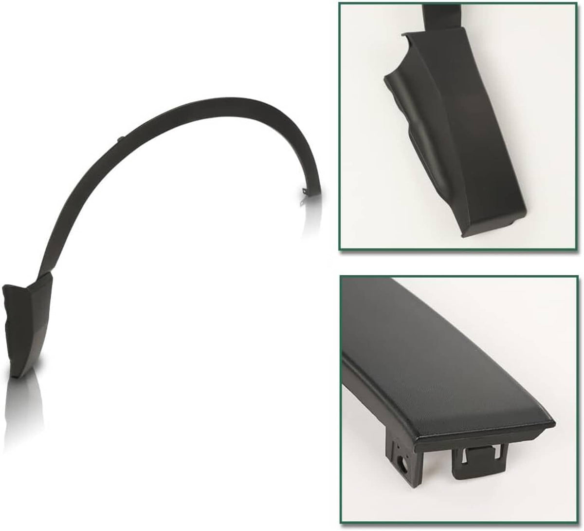 Solidspare Black Fender Trim Set For 2017-2022 Honda CR-V Front Driver and Passenger Side