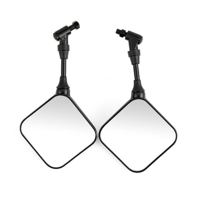 Solidspare Motorcycle Rear View Mirrors 10mm For Suzuki DR650S DR650SE DR650SER DR650SES