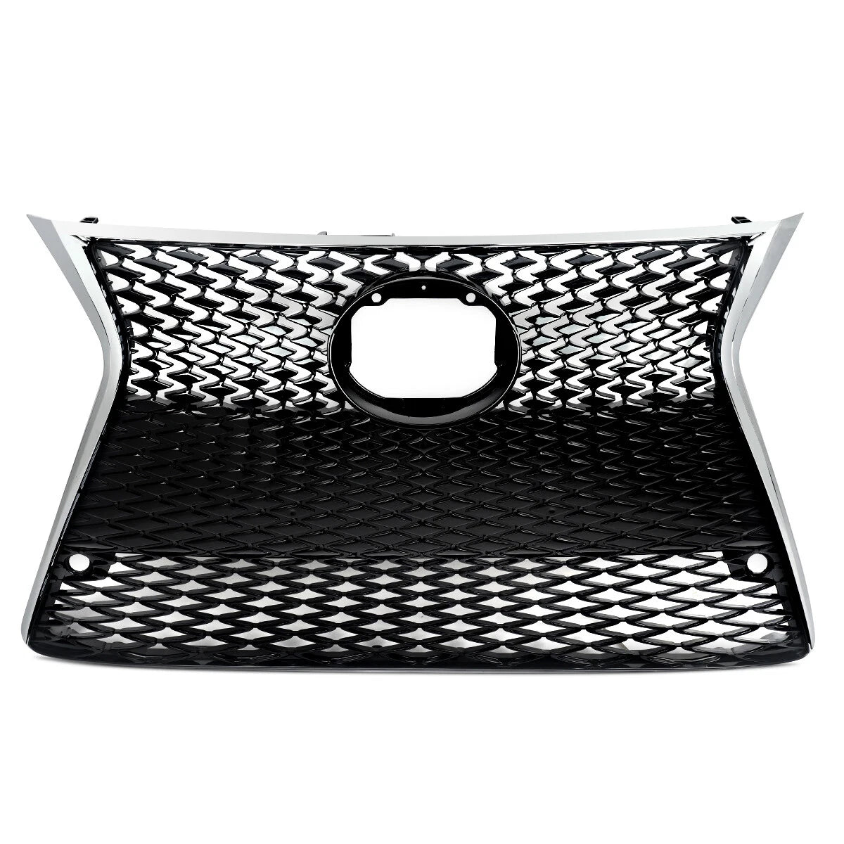 For 14-16 Lexus IS200t IS250 IS350 F Sport Front Bumper Grille Gloss Black 2014