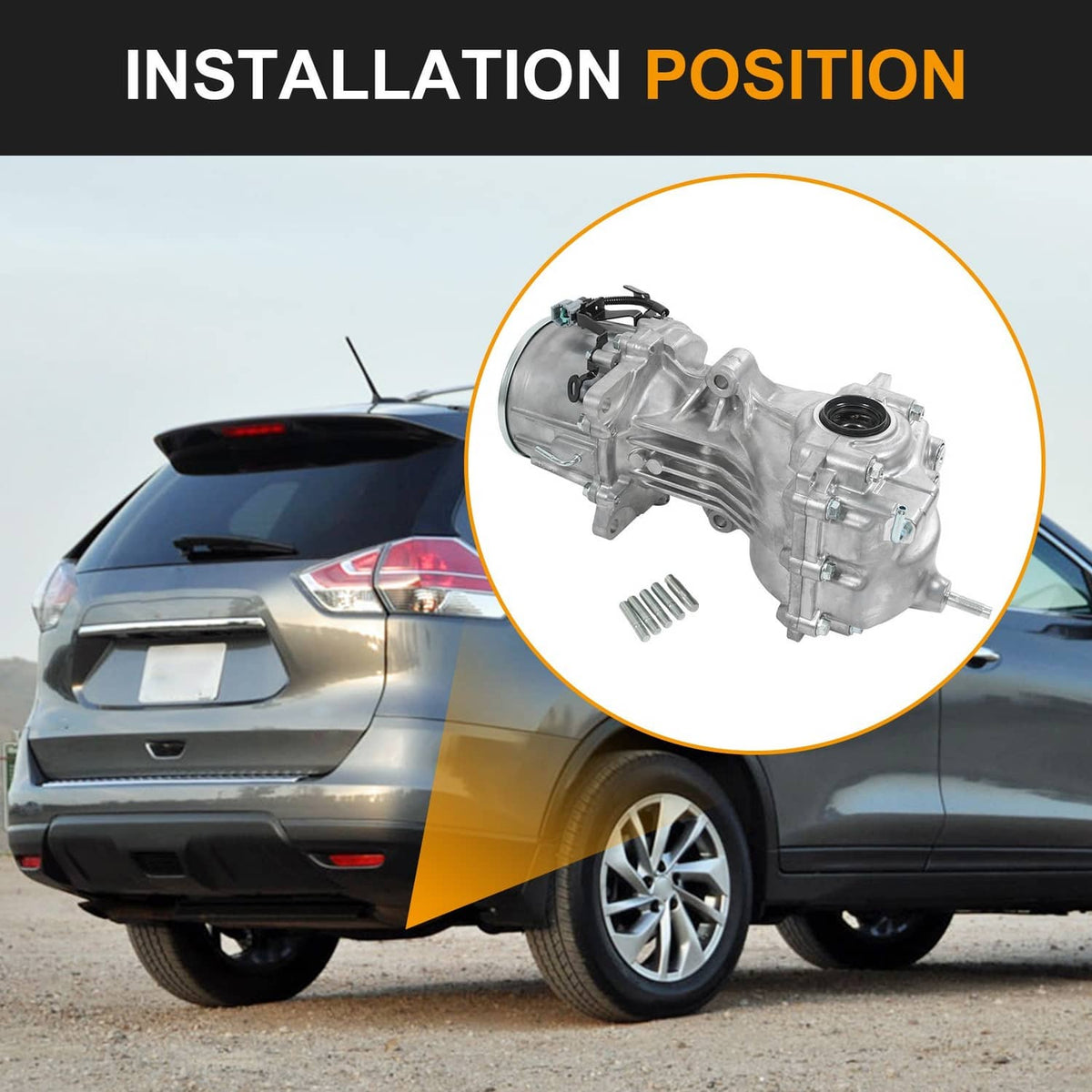 Solidspare Rear Differential For 2014-2020 Nissan Rogue/Rogue Sport 2.0L 5.173 Ratio AWD
