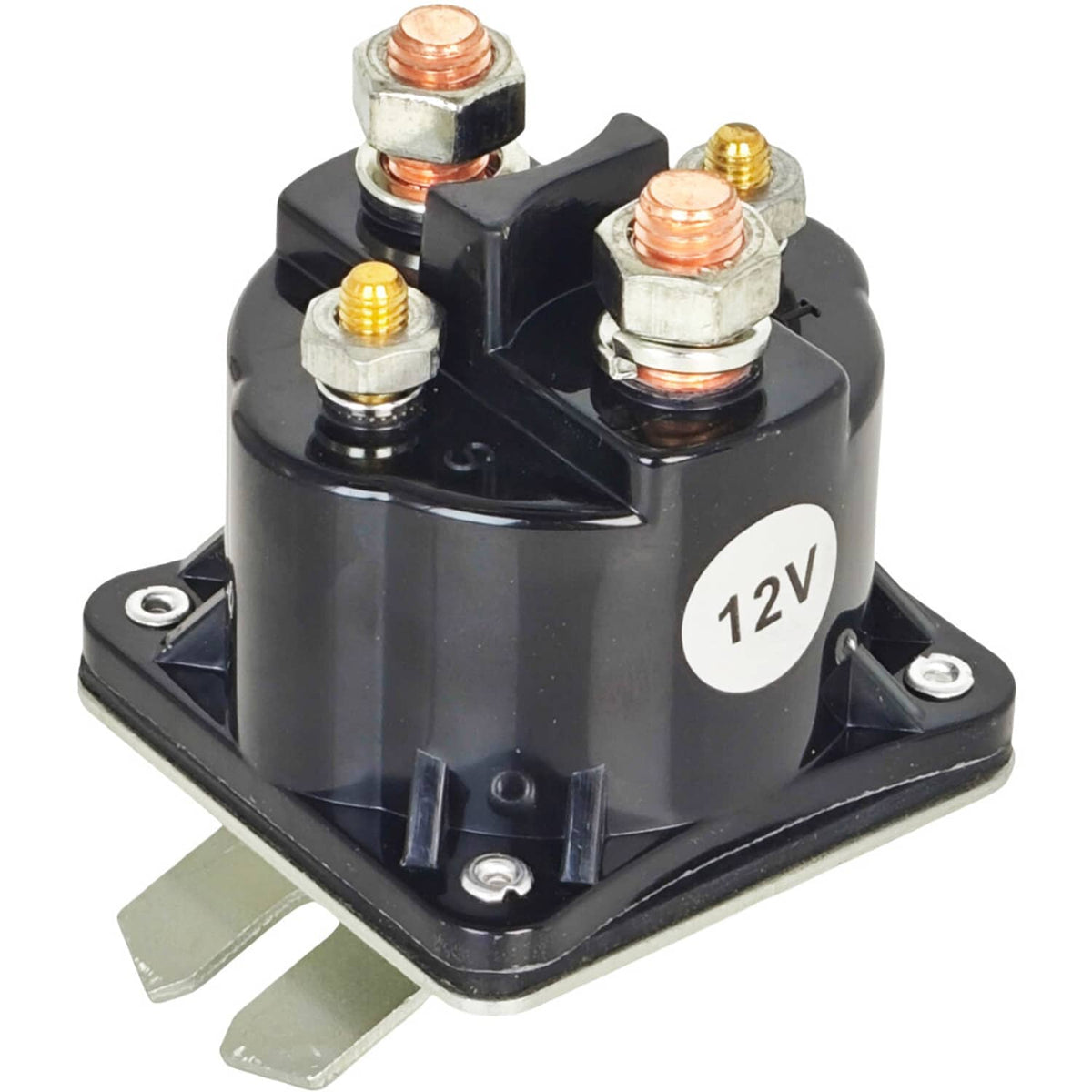 Solid Spare Fit for Monarch Bucher 12V 4 Terminal 100A Dump Trailer Solenoid 391-2 391-2-C