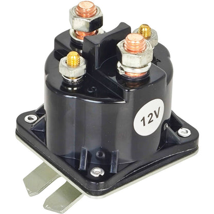 Solid Spare Fit for Monarch Bucher 12V 4 Terminal 100A Dump Trailer Solenoid 391-2 391-2-C