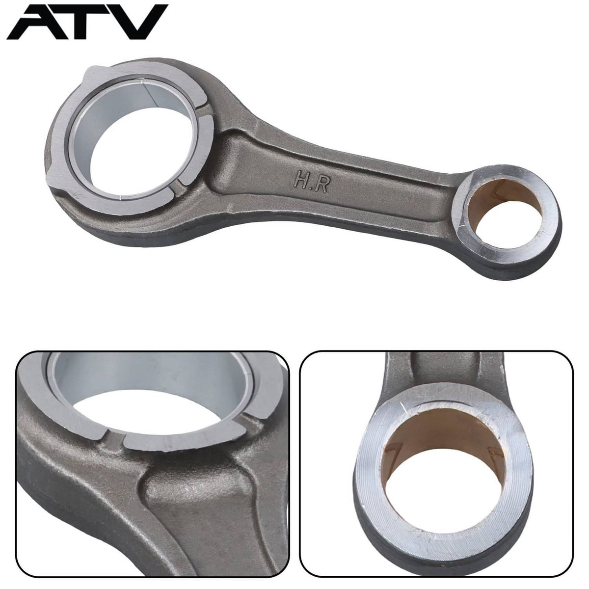 Solidspare Piston Kit & Connecting Rod 3022288 2206356 For Polaris RZR Ranger Sportsman 570
