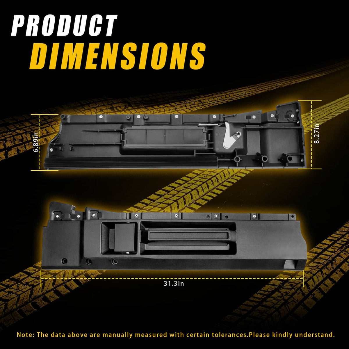 Solidspare New Front Interior Door Handles Left & Right for Freightliner FLD120 FLD120SD