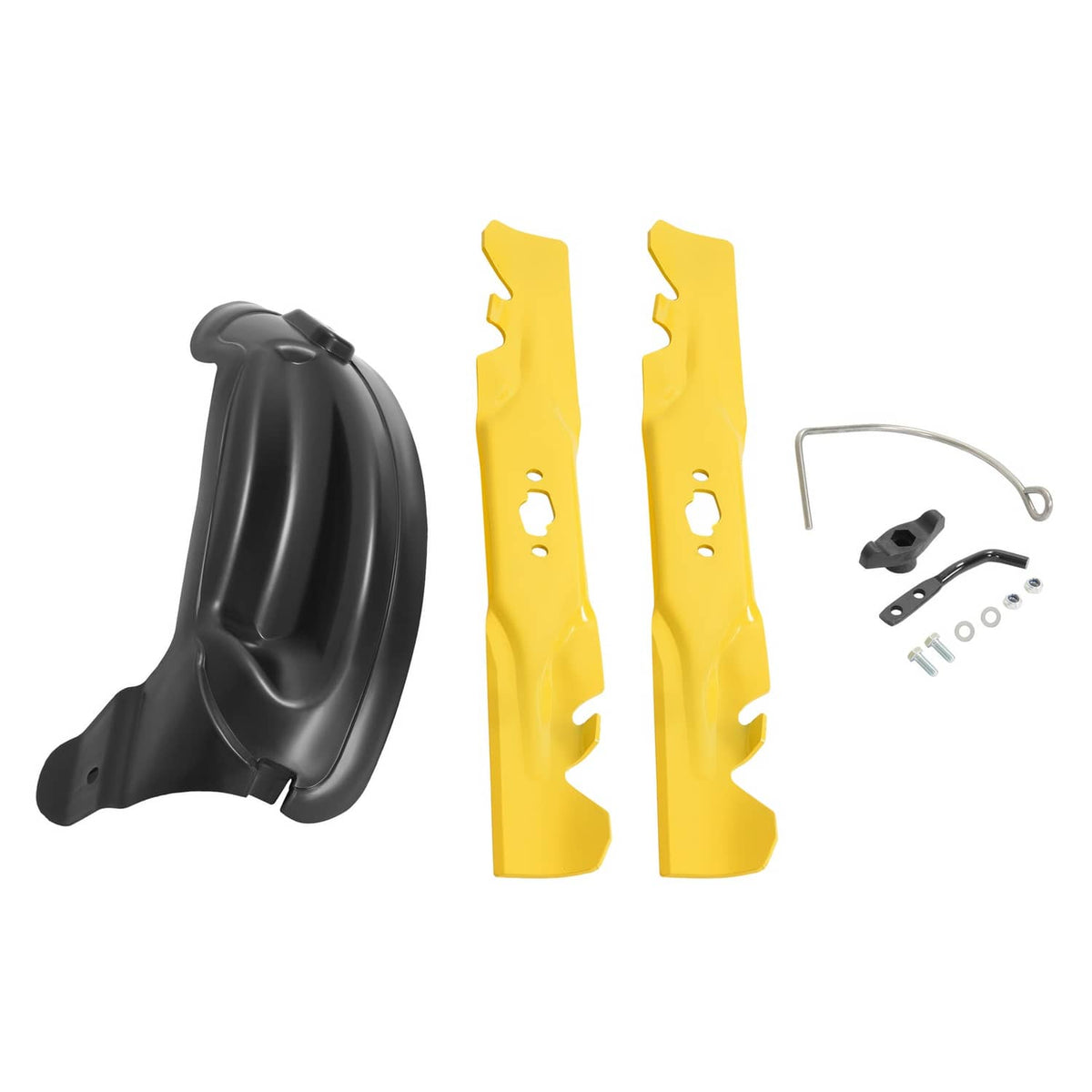 Solidspare 42" Mulching Blade Kit For CUB CADET XT1-LT42E Deck S-Shaped #19A30046100