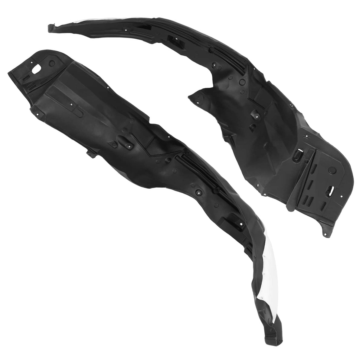 Solid Spare Fender Liners w/ Insulation Foam Front Left & Right For 2016-2017 Honda Accord