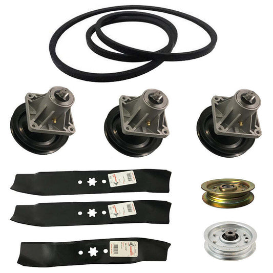 Solid Spare 46" CUB CADET LT1045 LT1046 DECK REBUILD KIT 13AX11CH710 13AX11CH712 13AX11CH709