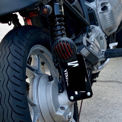 Solidspare Motorcycle LED Tail Brake Run Light Bracket For Harley Sportster Chopper Bobber