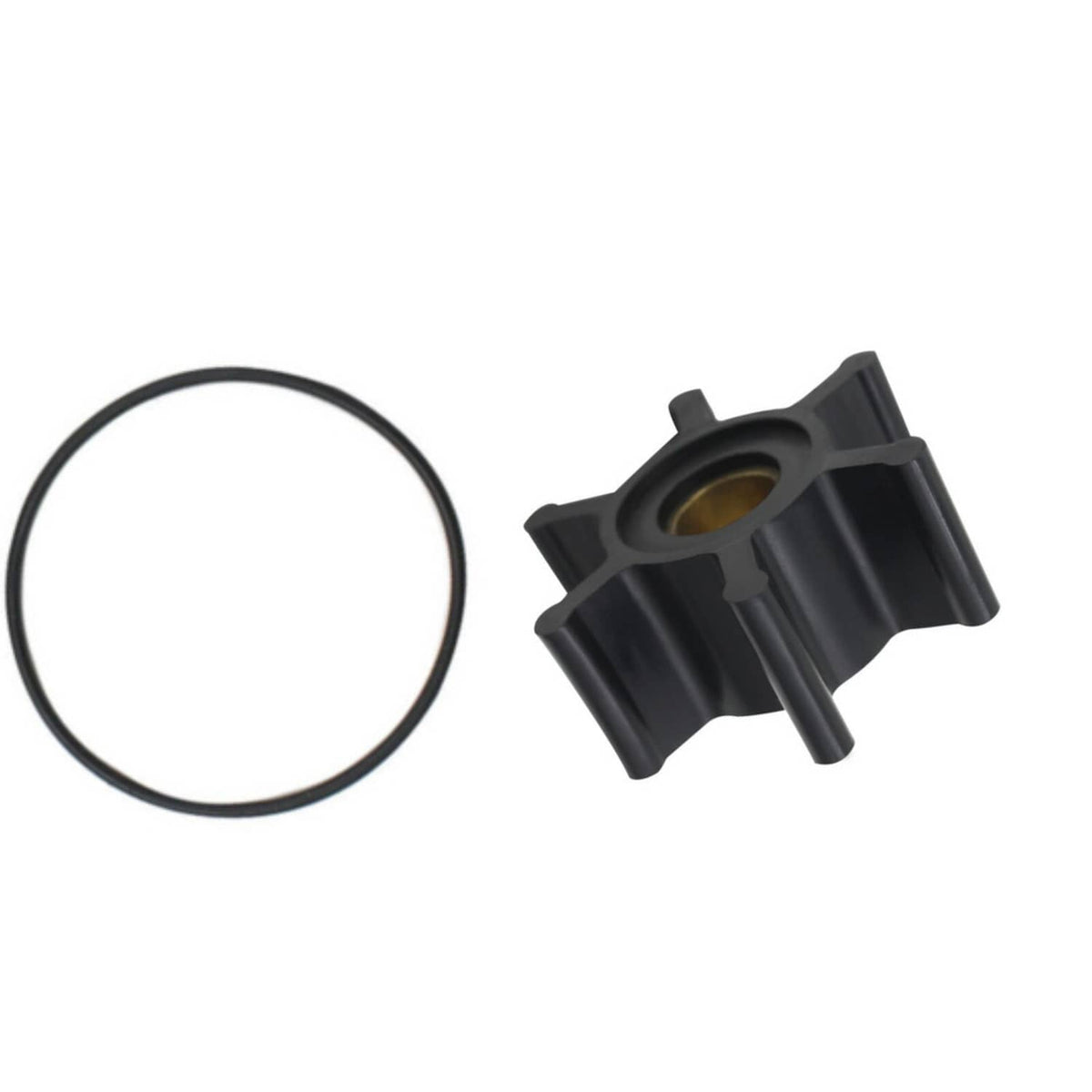 Solid Spare Impeller Kit for Yanmar 128990-42200 X08810B 2GM20 3GM30 3YM20 Jabsco 653-0001