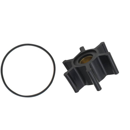 Solid Spare Impeller Kit for Yanmar 128990-42200 X08810B 2GM20 3GM30 3YM20 Jabsco 653-0001