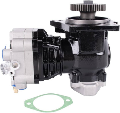 Solidspare New For Detroit Diesel DD15 Truck Air Brake Compressor w/ Gear DDE RA4711302515