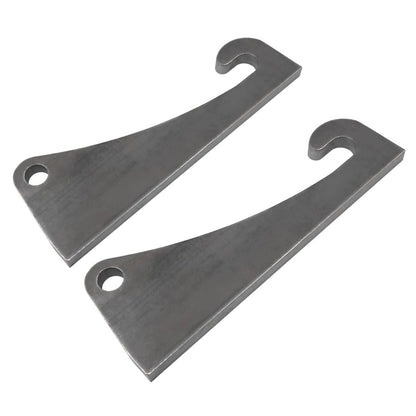 Solidspare Blank Quick Attach Bracket Quick Tach For Volvo Loader Mounts W/Ears Thick
