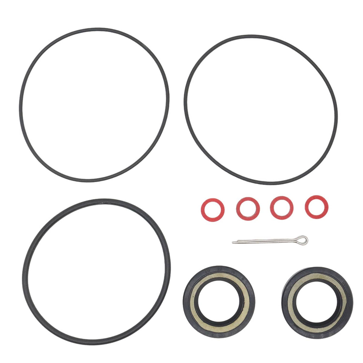 Solid Spare Yamaha Lower Unit Oil Seal Kit 93101-22067 90430-08003 30 40 50 60 HP Outboard