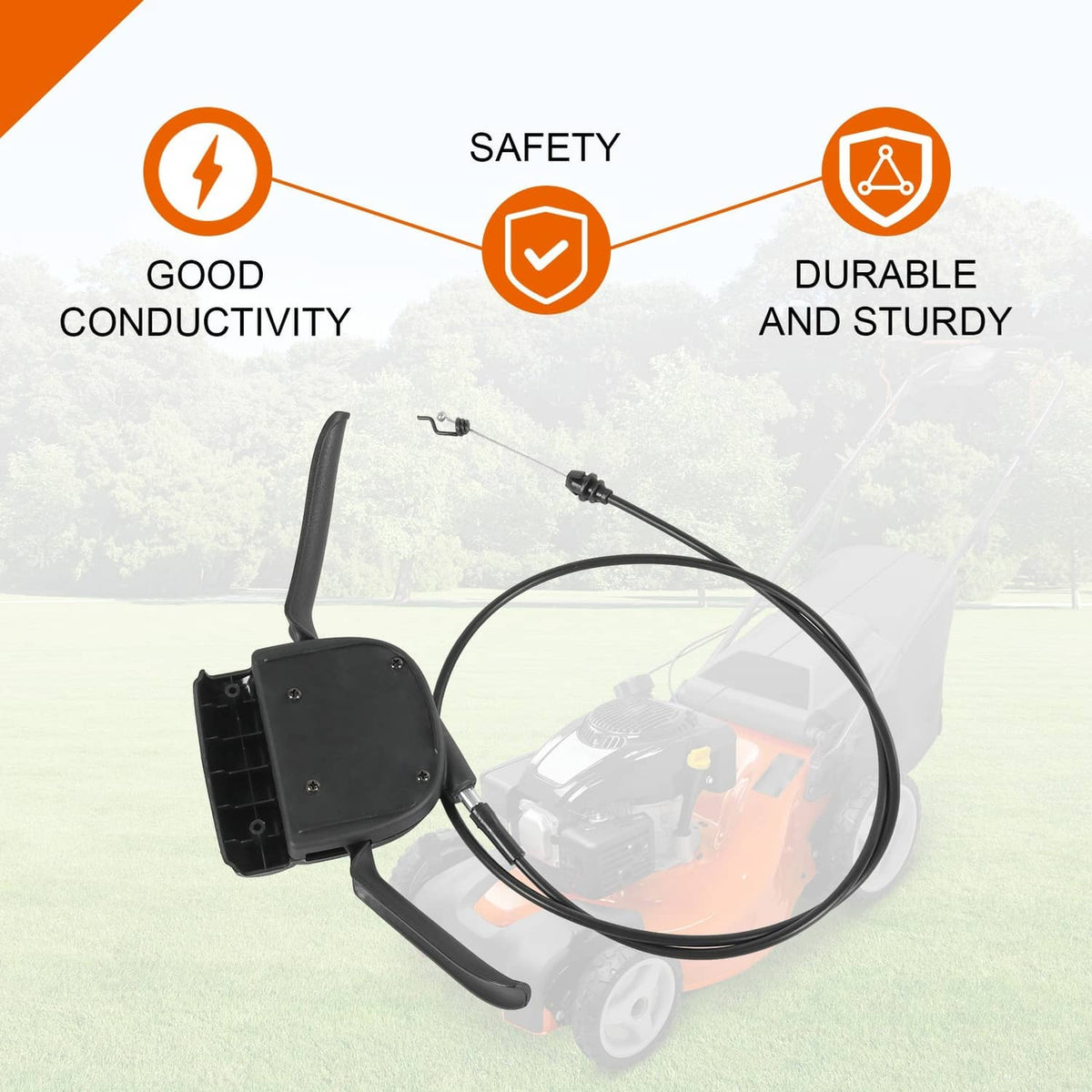 Solidspare Self-Propelled Mower Control Handle For Craftsman Husqvarna HU775H HU700 HU800