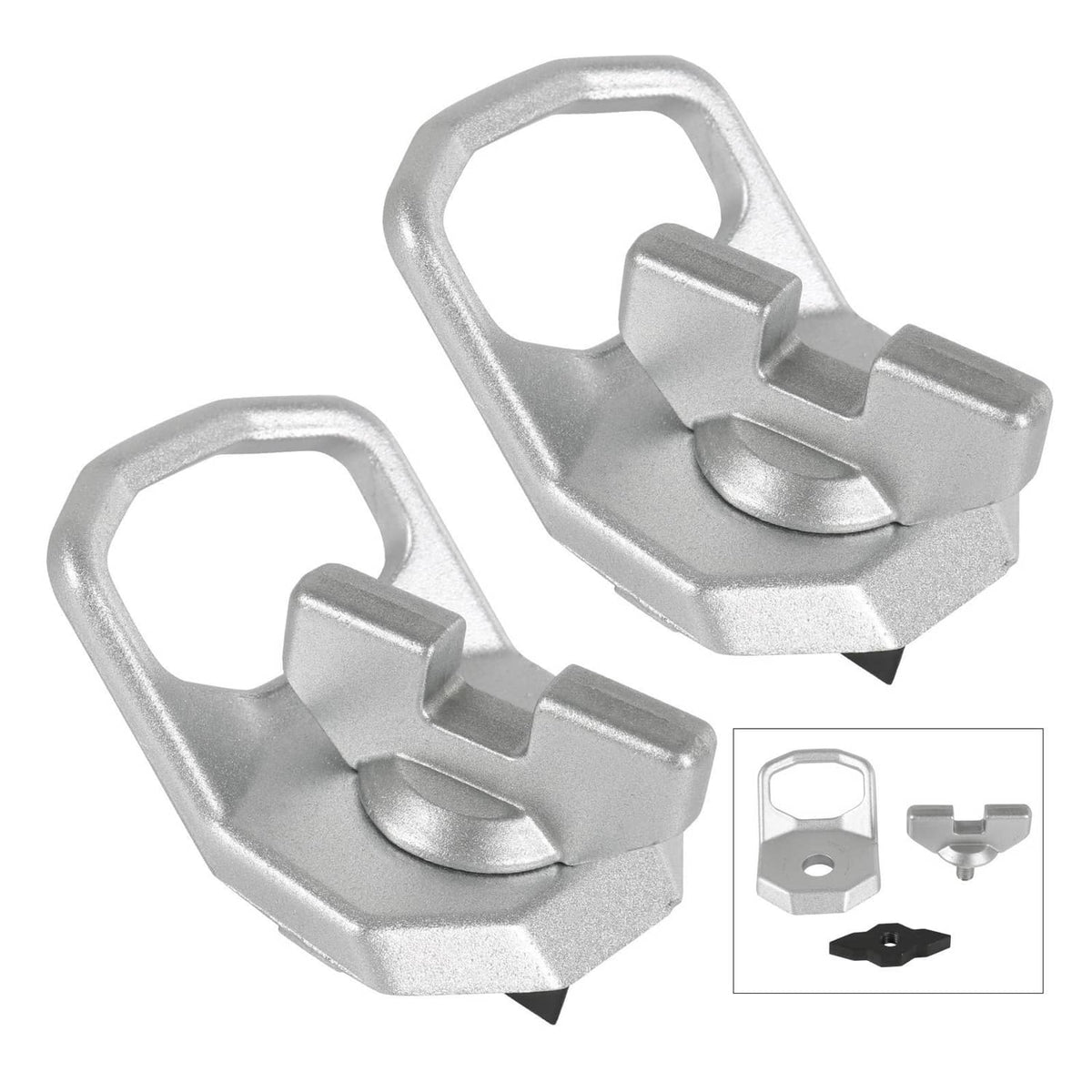 Solidspare 2889620 Lock And Ride Max D-Rings 2PCS For Polaris Xpedition Models 2024-2025