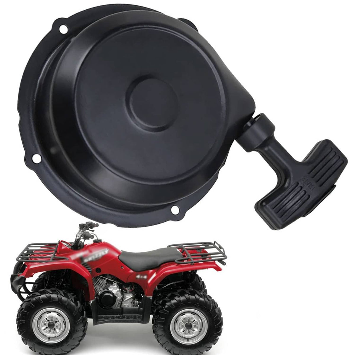 Solidspare Complete Recoil Starter Pull Start Kit Fit For Yamaha Grizzly 400 450 660 New