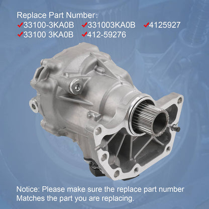 Solidspare Transfer Case For Nissan Murano Pathfinder Infiniti JX35 QX60 3.5L 33100-3KA0B