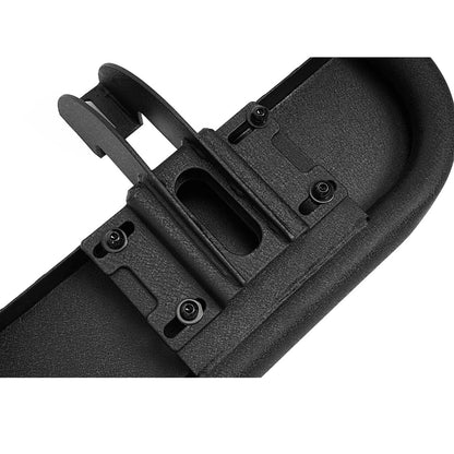 Solid Spare For 07-18 Jeep Wrangler JK Steel Side Hoop Steps Nerf Bar Running Boards 2-Door