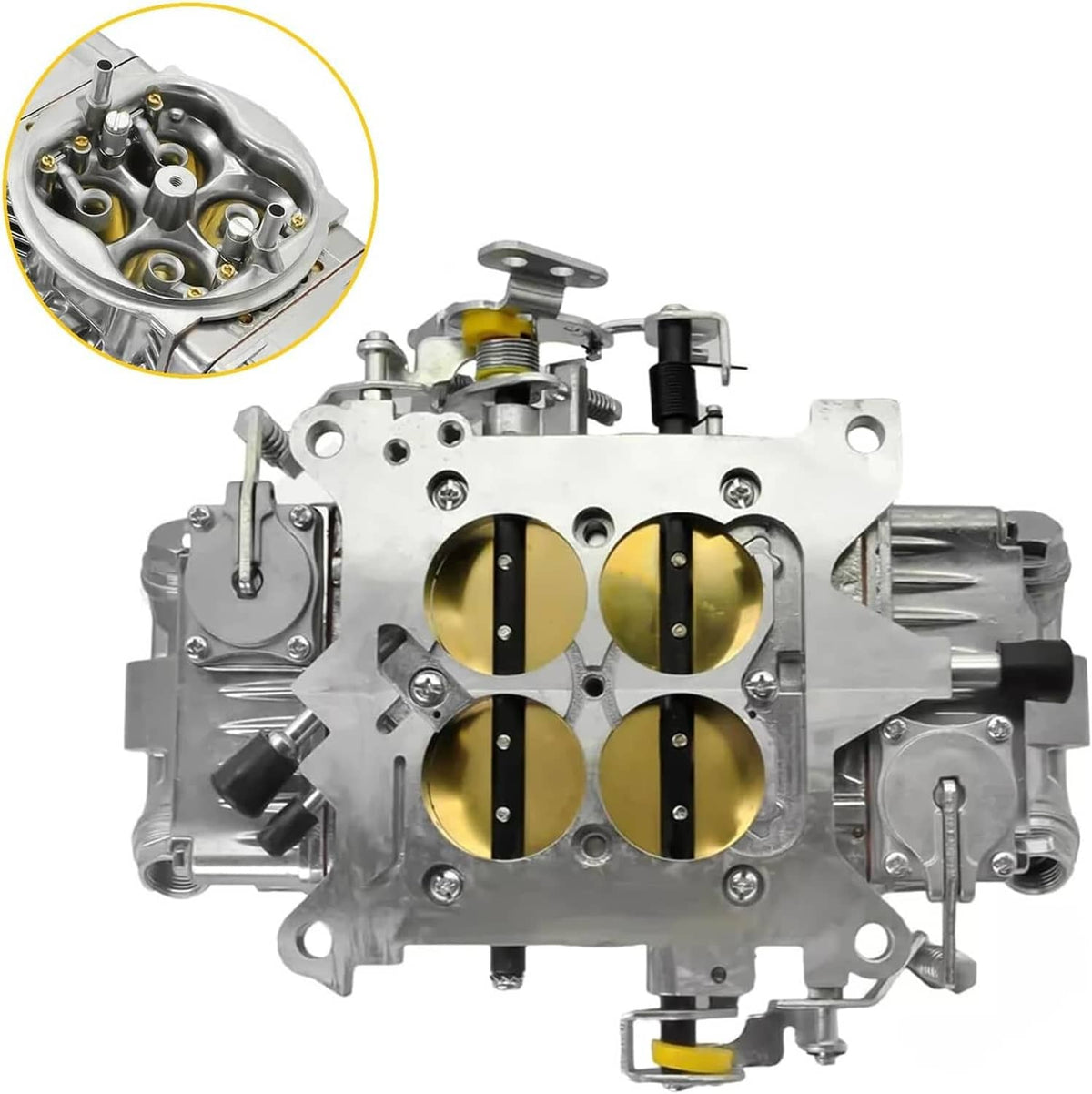 Solidspare For Holley Quick Fuel BR-67199 650CFM Performance Carburetor Race Double Pumper