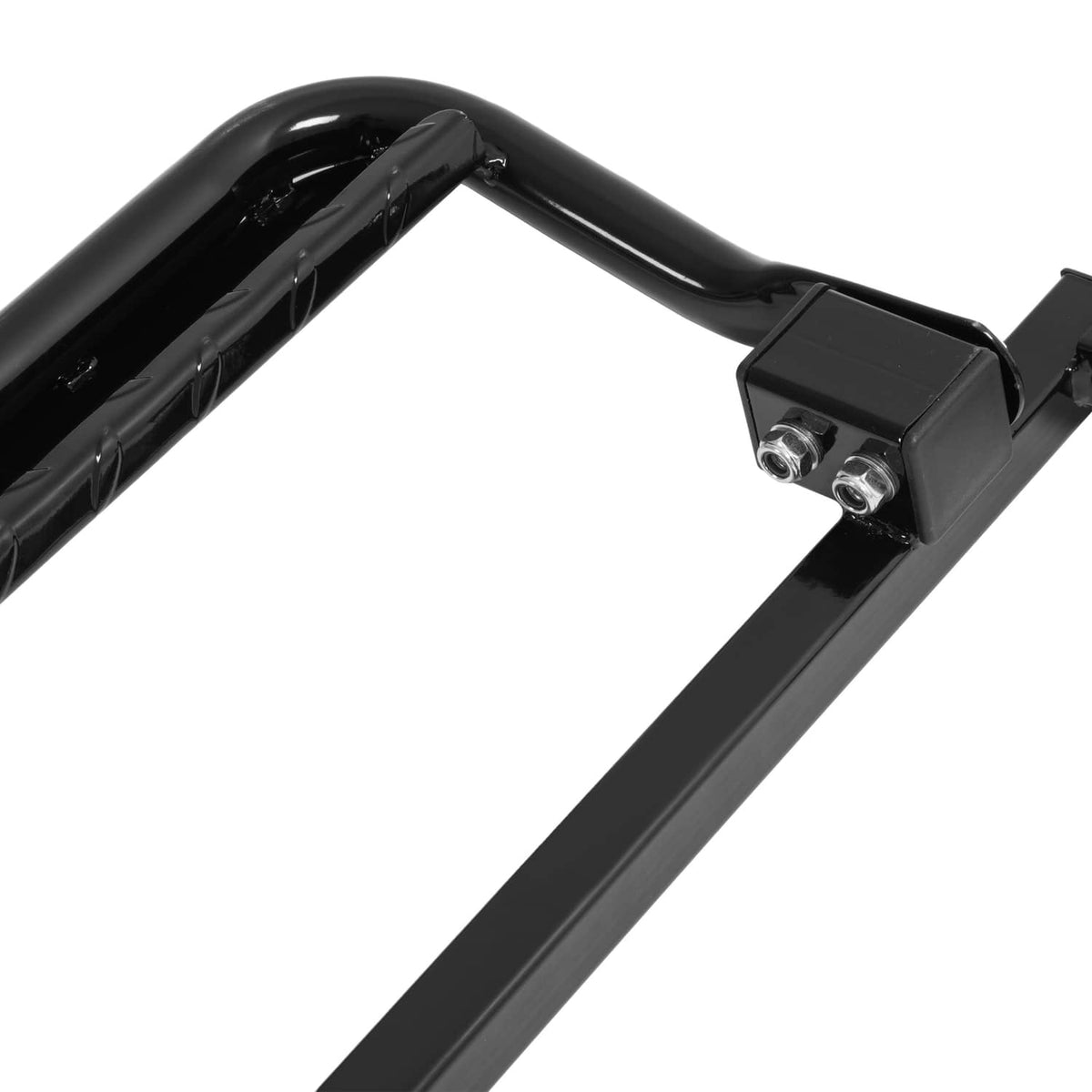 Solidspare 2PCS Black Nerf Bars / Running Boards for EZGO RXV 2008+ Gas/Electric Golf Cart
