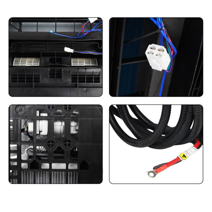 Solidspare 10000 BTU 12V RV Rooftop Air Conditioner A/C Unit Cooling For Trailer Motorhome
