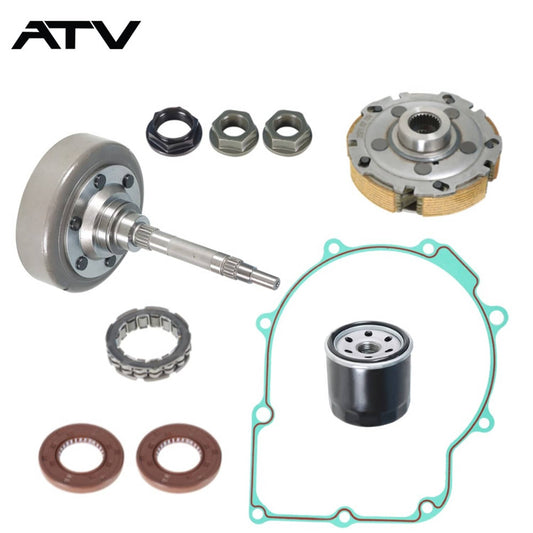 Solidspare Wet Clutch Shoe Kit,Drum,Drive Belt One Way,Filter For HS700,MSU500,MASSIMO