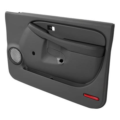 Solid Spare Pair Manual Inner Door Panel For CHEVY SILVERADO GMC SIERRA 1999-06 Dark Pewter