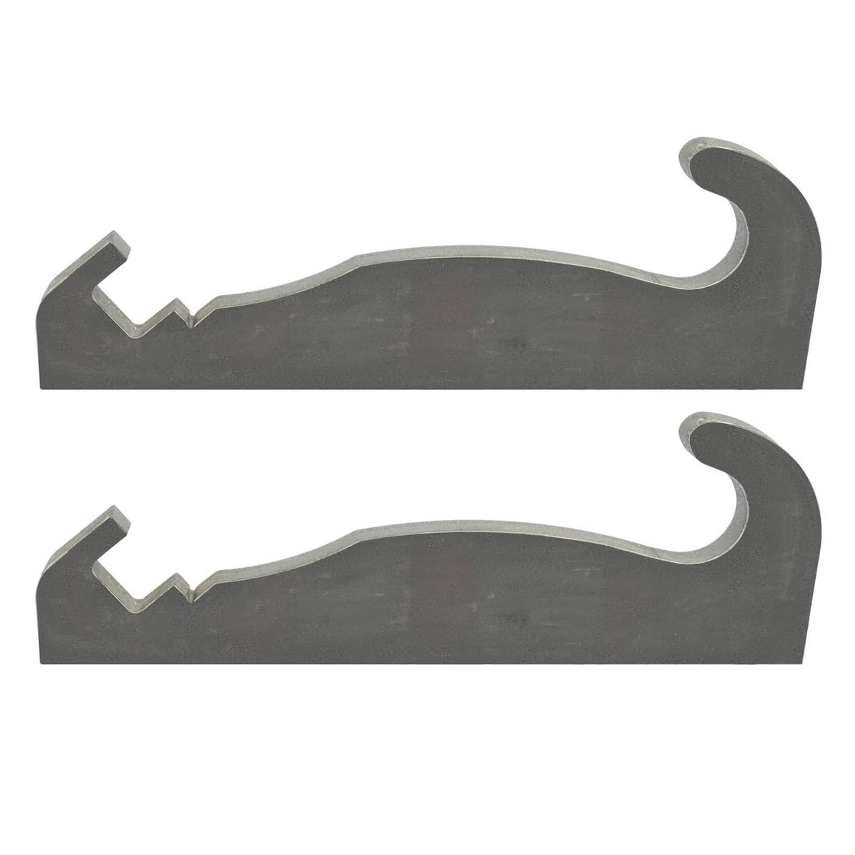 Solidspare 2pcs Steel Quick Attach Bracket 1-1/2" For Cat Fusion Coupler Loader mounts