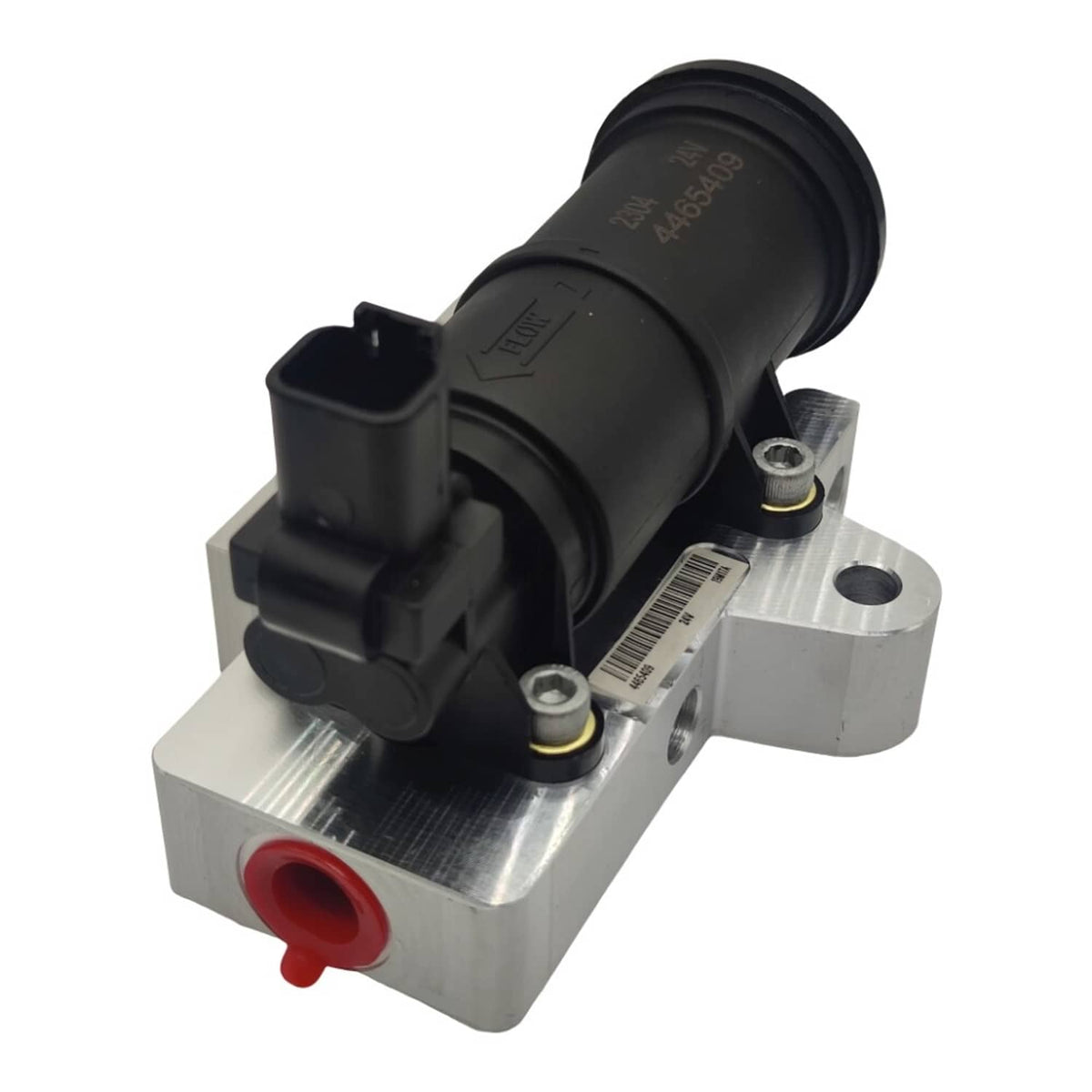 Solid Spare 24V Fuel Transfer Pump for Caterpillar Paving Compactor CP-533E CS-433E CS-533E