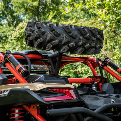 Solidspare Spare Tire Carrier Mount Rack 2017-2025 For Can-Am Maverick X3 Turbo Max R XDS