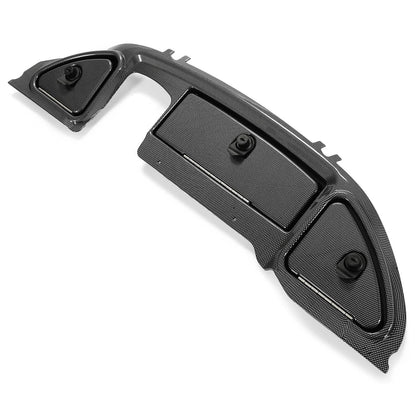 Solidspare Golf Cart Dash Carbon Fiber Look Locking Door For Club Car Precedent 2008.5-Up