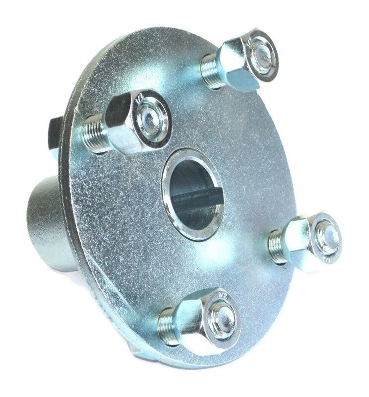 (2) 4" x 4" Lug 1" Live Axle Hubs for 1994-Earlier Manco Dingo 285 286 Go Kart