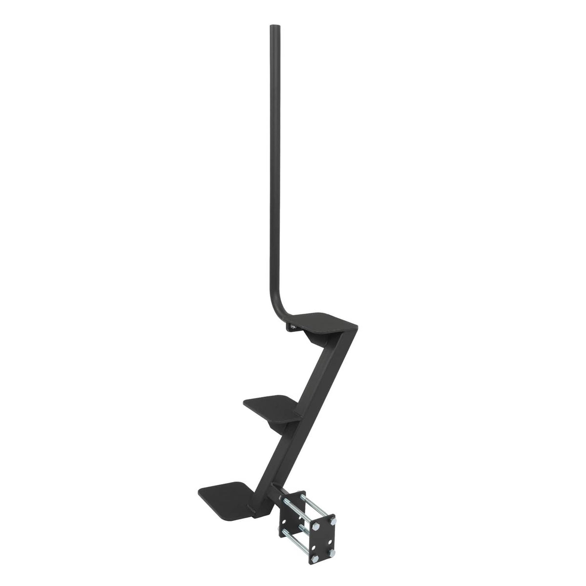 Solidspare Fits Universal Trailer Tongue 460 Lbs Boat Trailer Steps 3-Step Ladder W/Handle