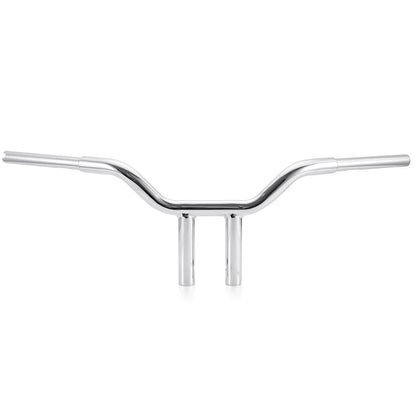 Solidspare 10" MX-T Bars Handlebar Chrome For Harley Softail FLS Sportster Dyna Low Rider