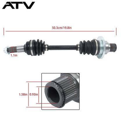 Solidspare Rear Right CV Axles Drive Shaft For Yamaha Grizzly 660 5KM-2530T-13-00 2003-2008