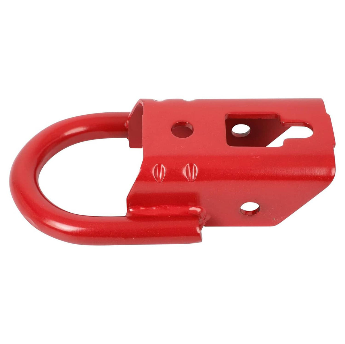 Solidspare 2Pcs Towing Hooks & Hardware Front For 2009-2019 Ford F-150 FL3Z17N808A Red
