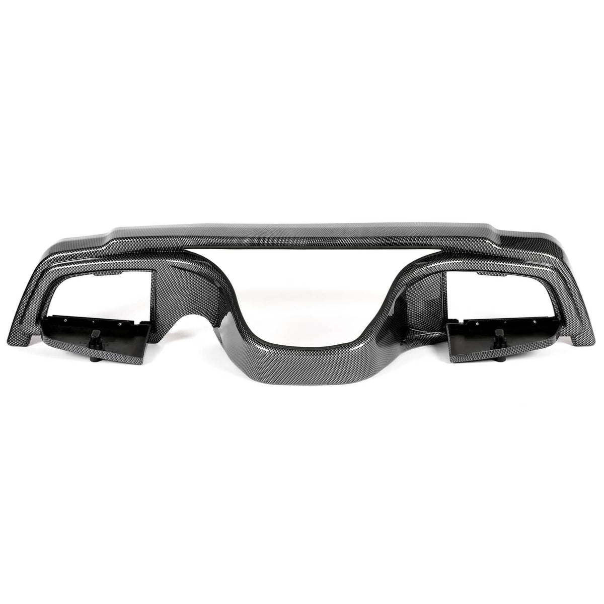 Solidspare Carbon Fiber Style Dash Dashboard Cover W/Locking For Yamaha Drive G29 2007-2016