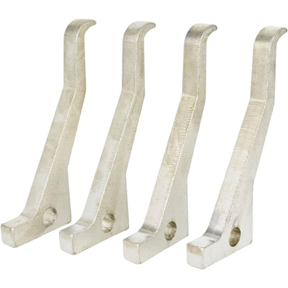 Solid Spare 7/16 inch Bow Press Finger Set for Most Modern Compound Bow Iron Linear 4 Pack