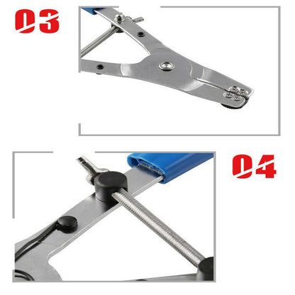 Solidspare Motorcycle Brake Calipers Motorbike Piston Removal Pliers Pullers Repair Tool
