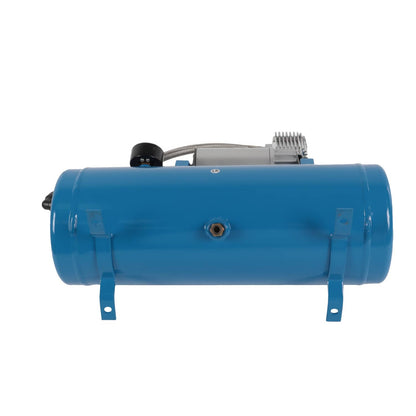 Solidspare 150PSI AIR COMPRESSOR WITH 6 LITER TANK DC 12V FOR TRAIN HORNS MOTORHOME TIRES